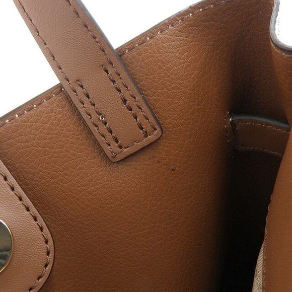 MICHAEL KORS bag Lady's handbag 2way shoulder brown white - Picture 8 of 9